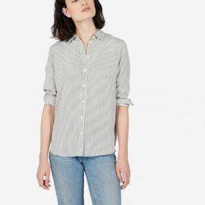 EVERLANE Striped Cotton Button Down